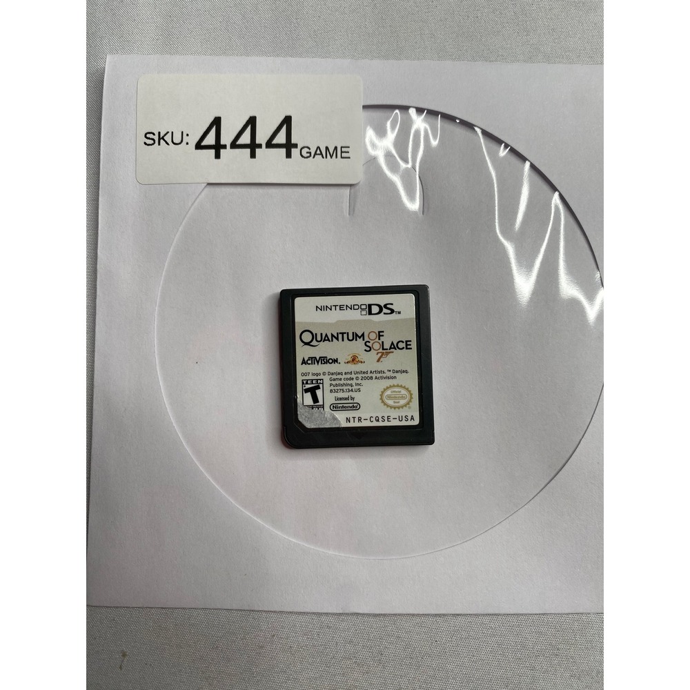 Nintendo DS Quantum of Solace 007